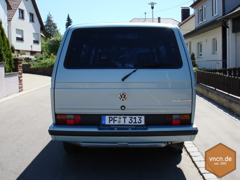 Neuer Lebensgefährte: VW T3 Multivan Hannover Edition